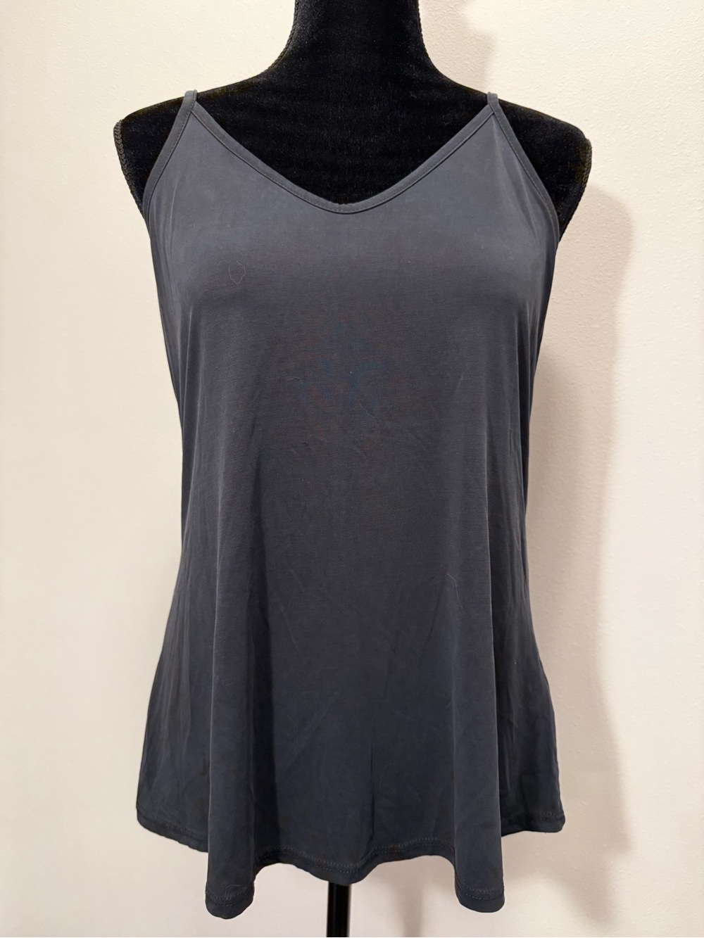 Black V-Neck Spaghetti Strap Camisole